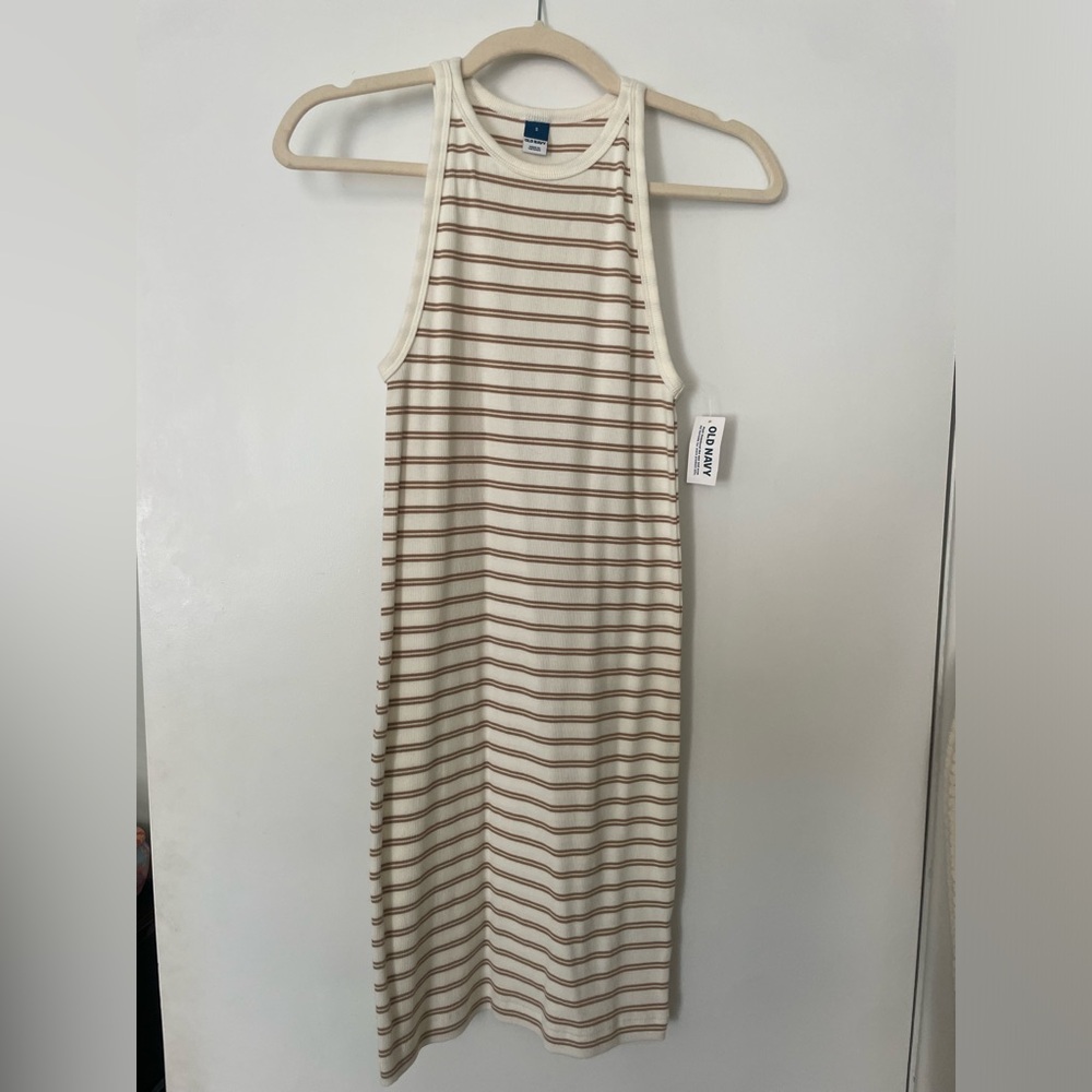 NWT Old Navy Bodycon Mini Striped Dress Size S